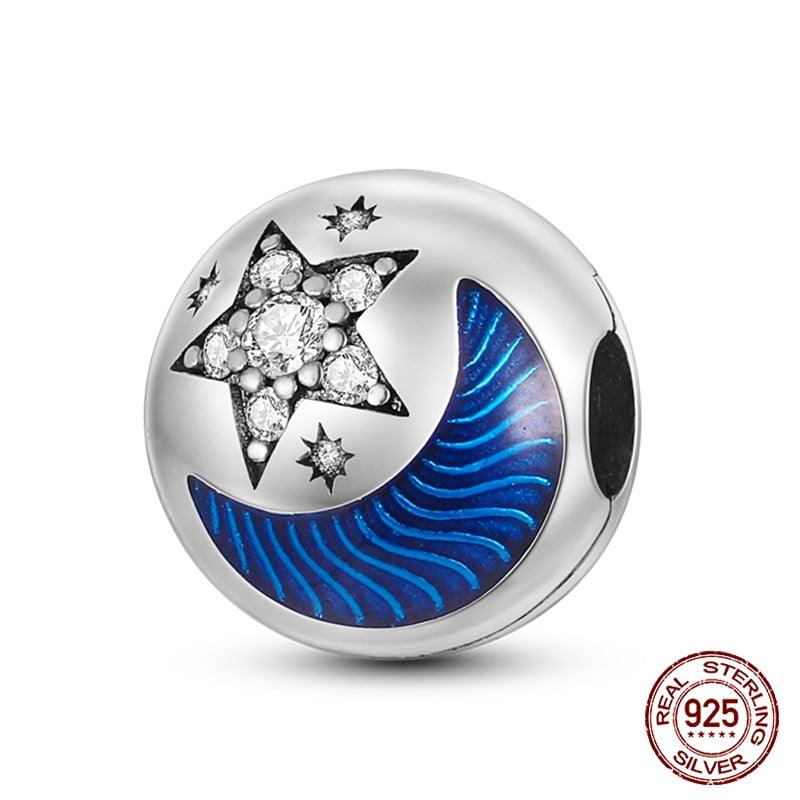 Silicone Spacer Beads 925 Sterling Silver Colorful Zircon Cat's Claw Charms Beads Fit Original Bracelet Fine Jewelry Sterling Silver Pendant For Girls Jewelry Beads Gifts for Women