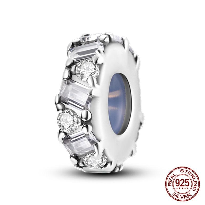 Silicone Spacer Beads 925 Sterling Silver Colorful Zircon Cat's Claw Charms Beads Fit Original Bracelet Fine Jewelry Sterling Silver Pendant For Girls Jewelry Beads Gifts for Women