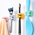 Silicone Toothbrush Holders Hook Wall Door Hooks Towel Key Plug Holder Hangers For Kitchen Bathroom Home Office Organizer Waterproof Self Adhesive Hook for Toothbrush  and Small Items