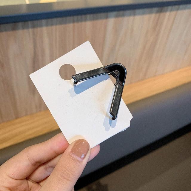 Simplicity Claw Clip Women Hair Clip Elegant Geometric Shape Hair Clips Girls Hair Claw Hair Barrettes Gorgeous Hair Accessories For Women