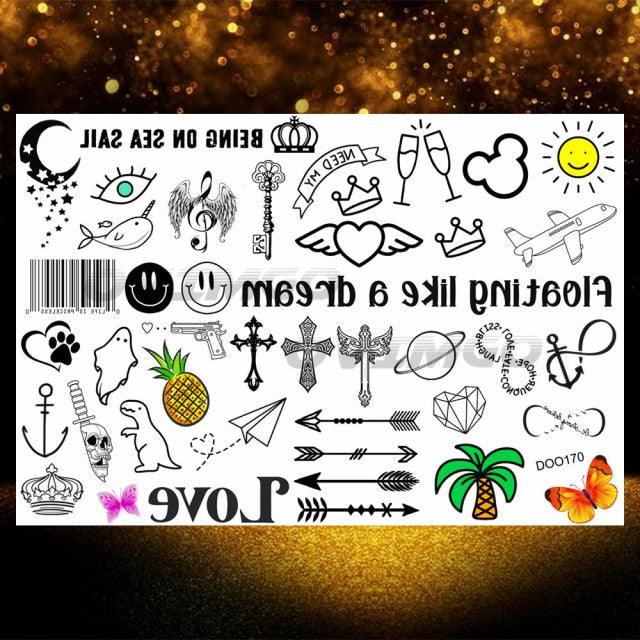 Small 3D Dinosaur Temporary Sticker Tattoos Colorful Tiny Tattoos For Party Children - STEVVEX Beauty - 103, 3D Tattoo, Animal Tattoo, Arm Tattoo, Beauty, Body Tattoo, Boys Tattoo, Carnival Tattoo, Cats Tattoo, Children Tattoo, Colorful Tattoo, Dinosaur Tattoo, Face Tattoo, Fashion Tattoo, Girls Tattoo, Leg Tattoo, Luxury Tattoo, Modern Tatoos, Multi-Colored Tattoo, Realistic Tattoo, Small Tattoo, Stylish Tattoo, Tattoo, Waterproof Tattoo, Women Tattoo - Stevvex.com