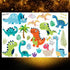 Small 3D Dinosaur Temporary Sticker Tattoos Colorful Tiny Tattoos For Party Children - STEVVEX Beauty - 103, 3D Tattoo, Animal Tattoo, Arm Tattoo, Beauty, Body Tattoo, Boys Tattoo, Carnival Tattoo, Cats Tattoo, Children Tattoo, Colorful Tattoo, Dinosaur Tattoo, Face Tattoo, Fashion Tattoo, Girls Tattoo, Leg Tattoo, Luxury Tattoo, Modern Tatoos, Multi-Colored Tattoo, Realistic Tattoo, Small Tattoo, Stylish Tattoo, Tattoo, Waterproof Tattoo, Women Tattoo - Stevvex.com