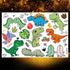 Small 3D Dinosaur Temporary Sticker Tattoos Colorful Tiny Tattoos For Party Children - STEVVEX Beauty - 103, 3D Tattoo, Animal Tattoo, Arm Tattoo, Beauty, Body Tattoo, Boys Tattoo, Carnival Tattoo, Cats Tattoo, Children Tattoo, Colorful Tattoo, Dinosaur Tattoo, Face Tattoo, Fashion Tattoo, Girls Tattoo, Leg Tattoo, Luxury Tattoo, Modern Tatoos, Multi-Colored Tattoo, Realistic Tattoo, Small Tattoo, Stylish Tattoo, Tattoo, Waterproof Tattoo, Women Tattoo - Stevvex.com