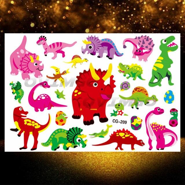 Small 3D Dinosaur Temporary Sticker Tattoos Colorful Tiny Tattoos For Party Children - STEVVEX Beauty - 103, 3D Tattoo, Animal Tattoo, Arm Tattoo, Beauty, Body Tattoo, Boys Tattoo, Carnival Tattoo, Cats Tattoo, Children Tattoo, Colorful Tattoo, Dinosaur Tattoo, Face Tattoo, Fashion Tattoo, Girls Tattoo, Leg Tattoo, Luxury Tattoo, Modern Tatoos, Multi-Colored Tattoo, Realistic Tattoo, Small Tattoo, Stylish Tattoo, Tattoo, Waterproof Tattoo, Women Tattoo - Stevvex.com