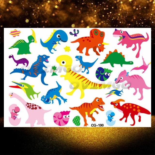 Small 3D Dinosaur Temporary Sticker Tattoos Colorful Tiny Tattoos For Party Children - STEVVEX Beauty - 103, 3D Tattoo, Animal Tattoo, Arm Tattoo, Beauty, Body Tattoo, Boys Tattoo, Carnival Tattoo, Cats Tattoo, Children Tattoo, Colorful Tattoo, Dinosaur Tattoo, Face Tattoo, Fashion Tattoo, Girls Tattoo, Leg Tattoo, Luxury Tattoo, Modern Tatoos, Multi-Colored Tattoo, Realistic Tattoo, Small Tattoo, Stylish Tattoo, Tattoo, Waterproof Tattoo, Women Tattoo - Stevvex.com