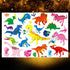 Small 3D Dinosaur Temporary Sticker Tattoos Colorful Tiny Tattoos For Party Children - STEVVEX Beauty - 103, 3D Tattoo, Animal Tattoo, Arm Tattoo, Beauty, Body Tattoo, Boys Tattoo, Carnival Tattoo, Cats Tattoo, Children Tattoo, Colorful Tattoo, Dinosaur Tattoo, Face Tattoo, Fashion Tattoo, Girls Tattoo, Leg Tattoo, Luxury Tattoo, Modern Tatoos, Multi-Colored Tattoo, Realistic Tattoo, Small Tattoo, Stylish Tattoo, Tattoo, Waterproof Tattoo, Women Tattoo - Stevvex.com
