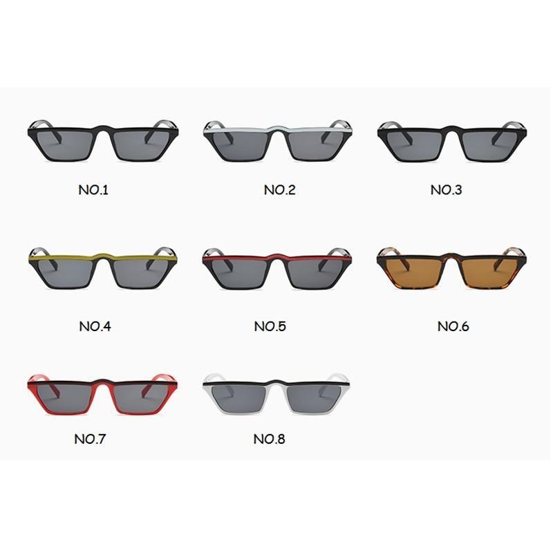 Small Colorful Design Sunglasses For Men Luxury Comfort Frame UV400 Glasses For Women/Men Attractive Trendy Anti-reflective Eyewear Ideal For Driving