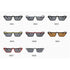 Small Colorful Design Sunglasses For Men Luxury Comfort Frame UV400 Glasses For Women/Men Attractive Trendy Anti-reflective Eyewear Ideal For Driving