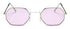 Small Frame Sunglasses For Women Small Square Polarized Sunglasses for Men and Women Polygon Mirrored Retro Shape Metal Design Sun Glasses for Men New Fashionable Ocean Lens