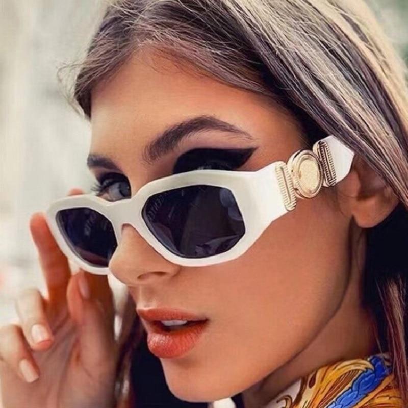 Small Rectangle Shape Sunglasses For Men & Women New Square Shape Sun Glasses For Traveling Decent Shades Vintage & Retro Style Sunglasses For Men & Women