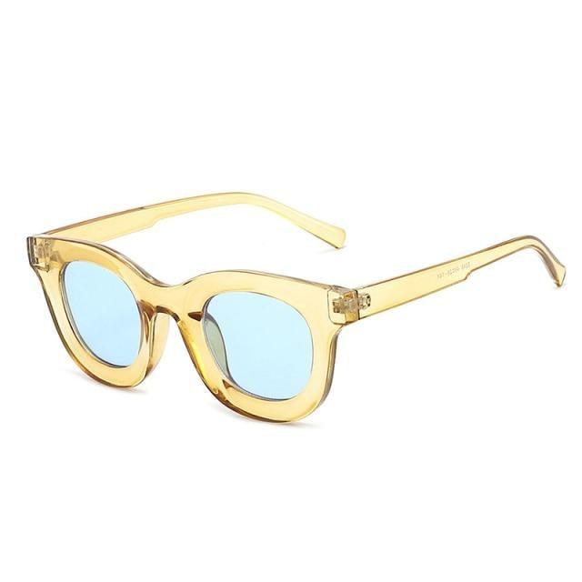 Small Round Women Fashion Sunglasses Popular Style Fashionable Round Shaped Sunglasses Colorful Women Sunglasses Eyewear Summer Shades