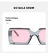 Small Size Rectangle Shape Sunglasses For Women & Men New Retro Style Square Branded Design New Fashionable  Hip Hop Sun Glasses For Female