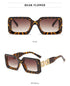 Small Size Rectangle Shape Sunglasses For Women & Men New Retro Style Square Branded Design New Fashionable  Hip Hop Sun Glasses For Female