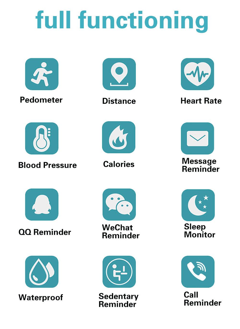 Smart Kids Watches For Girls Boys Sport Bracelet Child Wristband Fitness Tracker Smartwatch Waterproof Activity Tracker Health Exercise Watch With Heart Rate Monitor Waterproof Smart Fitness Band With Sleep Monitor