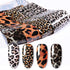 Snake Leopard Nail Foils Marble Nail Art Transfer Sticker Slider Nail Art Decal Manicuring Design Tip Decoration Decal Self-Adhesive 3D Wave Design Decoration for Women Girls Adhesive Striping Tape Nail Art Stickers Metallic Curve Strip Line Nail Decal