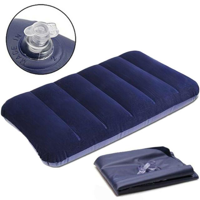 Soft Backrest Pillow PVC Durable Inflatable Air Mattress Inflatable Body Rest Pillow Cushion Air Travel Office Home Back Standard Pillow Rest Classic Airbed Series Relaxing Tool Recliner Cushion Pad Durable Inflatable Air Mattress