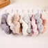 Soft Faux Fur Hair Scrunchies Plush Elastic Hair Bands Women Girls Ponytail Holder Rubber Band Fashion Headwear Ponytail Holder Accessories for Women