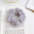 Soft Faux Fur Hair Scrunchies Plush Elastic Hair Bands Women Girls Ponytail Holder Rubber Band Fashion Headwear Ponytail Holder Accessories for Women