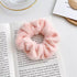 Soft Faux Fur Hair Scrunchies Plush Elastic Hair Bands Women Girls Ponytail Holder Rubber Band Fashion Headwear Ponytail Holder Accessories for Women