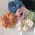 Soft Faux Fur Hair Scrunchies Plush Elastic Hair Bands Women Girls Ponytail Holder Rubber Band Fashion Headwear Ponytail Holder Accessories for Women