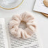 Soft Faux Fur Hair Scrunchies Plush Elastic Hair Bands Women Girls Ponytail Holder Rubber Band Fashion Headwear Ponytail Holder Accessories for Women