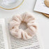 Soft Faux Fur Hair Scrunchies Plush Elastic Hair Bands Women Girls Ponytail Holder Rubber Band Fashion Headwear Ponytail Holder Accessories for Women