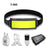 Soft Light Headlamp Flashlight LED Headlamp Adjustable Strap With COB Wick Headlight Beads Wide Range of Lighting Perfect Head Light For Camping Hiking Running Built-in Rechargeable Lithium Battery - STEVVEX Lamp - 200, Adjustable Flashlight, Adjustable Headlamp, Adjustable Headlight, Adjustable Torchlight, Flashlight, Gadget, Headlamp, Headlight, lamp, Soft light flashlight, Soft light Headlamp, Soft light Headlight, Soft light Torchlight, Torchlight - Stevvex.com
