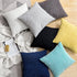 Soft Polyester Cushion Cover Corn Striped Pillow Cozy Throw Pillow Covers Cases for Couch Bed Sofa Ultra Soft Striped Cover Nordic Home Decor Throw Pillow Case Car Living Room Autumn Decoration