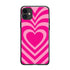 Soft Silicone Latte Pink Purple Color Love Heart Phone Cover Cases for iphone 14 13 6 6S 7 8 Plus X Xs XR 11 12 Pro Max Black Love Heart Coffee Latte Pattern Silicone Protective Cover Compatible for iPhone