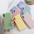 Soft Smooth Touch Xiaomi Phone Case Silicone Shockproof Thin Cover Suitable for Xiaomi Redmi 9 9A 9C 9i 9AT 9 Prime Luxury Liquid Silicone Solid Color Soft Leather Candy Color Shockproof Case