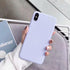 Soft Smooth Touch Xiaomi Phone Case Silicone Shockproof Thin Cover Suitable for Xiaomi Redmi 9 9A 9C 9i 9AT 9 Prime Luxury Liquid Silicone Solid Color Soft Leather Candy Color Shockproof Case