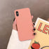 Soft Smooth Touch Xiaomi Phone Case Silicone Shockproof Thin Cover Suitable for Xiaomi Redmi 9 9A 9C 9i 9AT 9 Prime Luxury Liquid Silicone Solid Color Soft Leather Candy Color Shockproof Case
