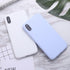 Soft Smooth Touch Xiaomi Phone Case Silicone Shockproof Thin Cover Suitable for Xiaomi Redmi 9 9A 9C 9i 9AT 9 Prime Luxury Liquid Silicone Solid Color Soft Leather Candy Color Shockproof Case