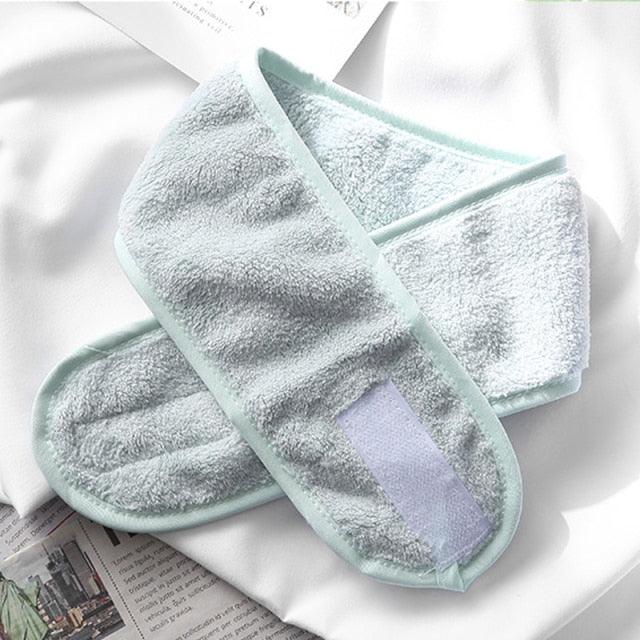 Soft Toweling Hair Accessories Girls Headbands for Face Washing Bath Makeup Hair Band Women Adjustable SPA Facial Headband Gorgeous Hair Accessories For Women