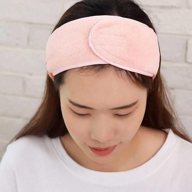 Soft Toweling Hair Accessories Girls Headbands for Face Washing Bath Makeup Hair Band Women Adjustable SPA Facial Headband Gorgeous Hair Accessories For Women