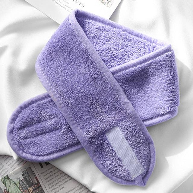 Soft Toweling Hair Accessories Girls Headbands for Face Washing Bath Makeup Hair Band Women Adjustable SPA Facial Headband Gorgeous Hair Accessories For Women