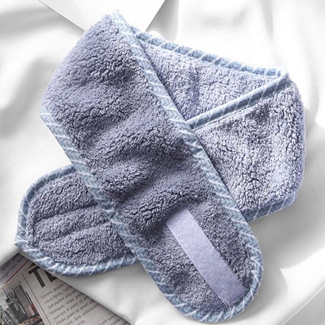 Soft Toweling Hair Accessories Girls Headbands for Face Washing Bath Makeup Hair Band Women Adjustable SPA Facial Headband Gorgeous Hair Accessories For Women