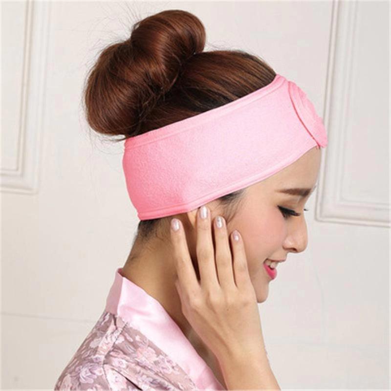 Soft Toweling Hair Accessories Girls Headbands for Face Washing Bath Makeup Hair Band Women Adjustable SPA Facial Headband Gorgeous Hair Accessories For Women