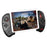 Solid Black Sustainable Wireless Bluetooth Joystick Gamepad Controller Compatible With Mobile Phones Smartphones - STEVVEX Game - 221, all in one game controller, best quality joystick, black gamepad, bluetooth wireless gamepad, classic games, classic joystick, compatible with mobile phone, controller for mobile, Controller For Mobile Phone, fire shooter, game, Game Controller, Game Pad, game pad for phone, Game Pads for mobile, joystick, joystick for games - Stevvex.com