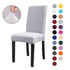 Solid Color Chair Covers Elastic Stretch Protection Case Slipcovers for Wedding Restaurant Home Kitchen Dining Chair Cover Dining Chair Slipcovers Stretch Parsons Chair Covers Sets Chiar Protector Removable Washable Elastic for Ktichen Dining Room