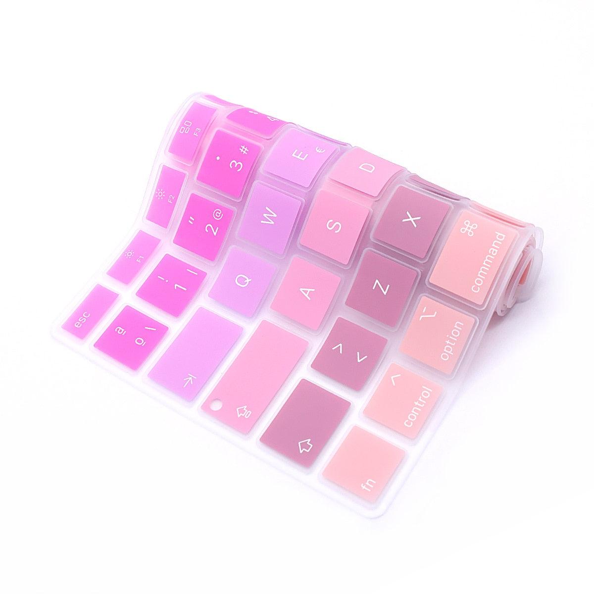 Spanish Laptop color silicone Keyboard Cover For Macbook Air 13 A2179  Protective film keyboard case For Apple Air13 2020  New