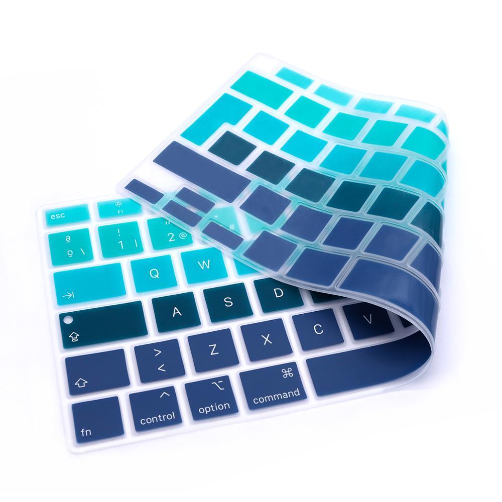 Spanish Laptop color silicone Keyboard Cover For Macbook Air 13 A2179  Protective film keyboard case For Apple Air13 2020  New