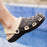 Sport Summer Flip Flop Slipper Mans Summer Sandals Working Gym Non Slip Water Shoes With Adjustable Strap Lightweight Slip On Leather Clogs