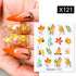 Spring Simple Green Theme Water Decal Sticker Flower Leaf Tree Summer Slider For Manicuring Nail Art Watermarks Art Decoration Manicure Tools Nail Watermark Decals iridescent Decoration Nail Self-Adhesive Decals Nail Stickers Water Transfer Fresh Nail