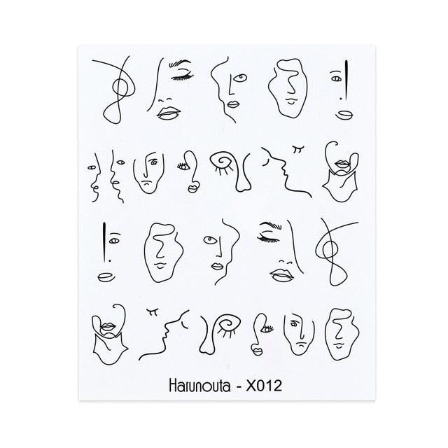 Spring Simple Green Theme Water Decal Sticker Flower Leaf Tree Summer Slider For Manicuring Nail Art Watermarks Art Decoration Manicure Tools Nail Watermark Decals iridescent Decoration Nail Self-Adhesive Decals Nail Stickers Water Transfer Fresh Nail