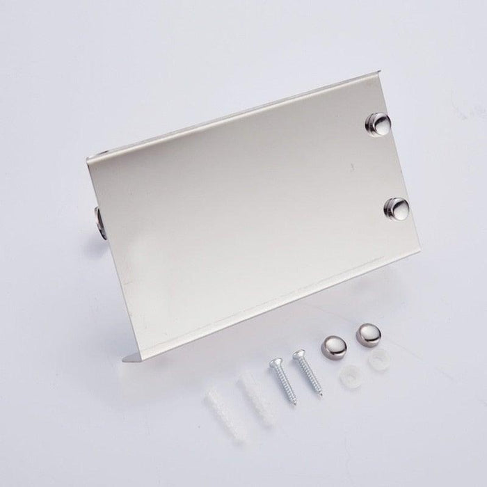 Stainless Steel Toilet Paper Holder Bathroom Wall Mount Paper Phone Holder Shelf Towel Roll Shelf Accessories Bathroom Tissue Roll Holder With Phone Shelf Stainless Steel Tissue Paper Dispenser Brushed Finished Wall Mount
