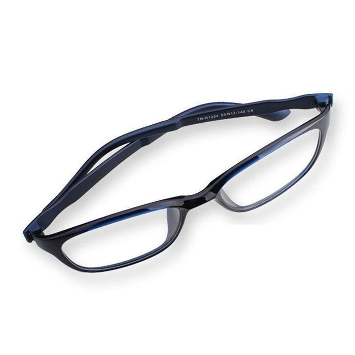 Stylish Reading Glasses For Men Anti Blue Rays blocking Eyeglasses & Antifatigue Computer Eyewear Square Multifocal Progressive Reading Glasses For Men and women