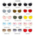 Stylish Small Round Polarized Sunglasses for Men Women Sunglasses For Hexagon Shape Sunglasses New Women Sunglasses In Metal Colorful Frame Glasses Eyewear For Men Women