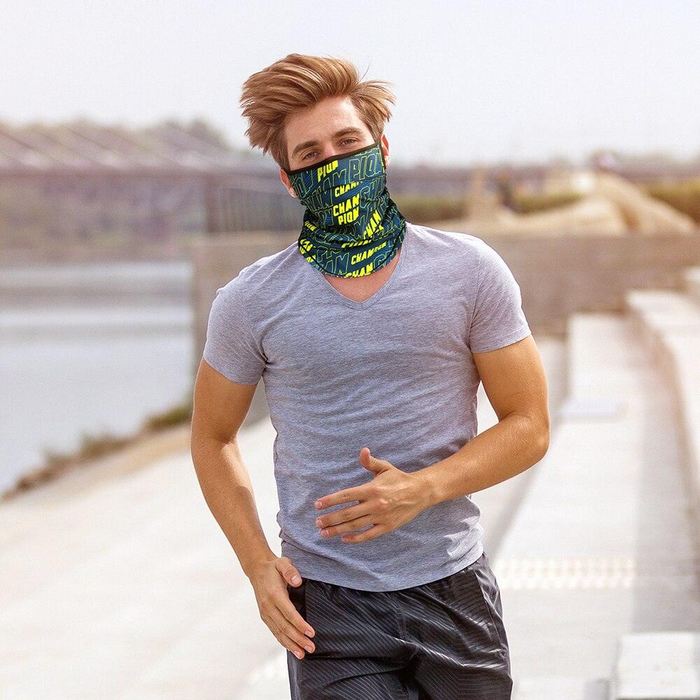 Summer Half Mask Printed Scarf Cycling Bandana Sports Hiking Hunting Run Bicycle Neck Gaiter Hanging Ear Face Cover Men Women Motorcycle Protect Cycling Face Mask Anti-UV Neck Hood Half Face Breathable Dustproof Headband Triangle Sport Scarf