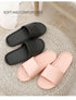 Summer Home Mens Slippers Simple Black White Shoes Non-Slip Bathroom Slides Flip Flops Indoor Women Slippers Soft Slides Slippers For Men Cloud Cushioned Slides Thick Non-Slip Pool Gym House Slipper